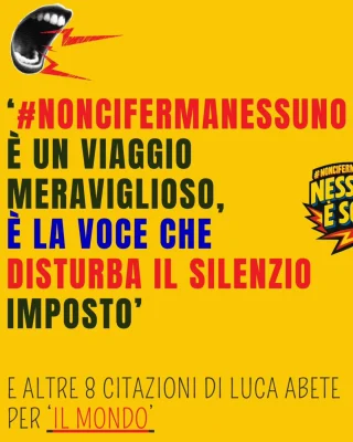 “Imparare a perdere, e dunque a cadere, e imparare a rialzarsi, sfruttando quello slancio per rimettersi in piedi, per ripartire e farlo addirittura meglio rispetto alla prima volta. È questo il concetto alla base del tour motivazionale #NonCiFermaNessuno di Luca Abete” 

✍🏼scrive Micaela Ferraro su ‘Il Mondo’.

Continua leggere l’articolo su Facebook, 
link nelle storie! 

 

#noncifermanessuno #lucaaabete #motivazione #resilienza #università #giovani #ilmondo #ispirazione #studentiliberi #cadereerialzarsi